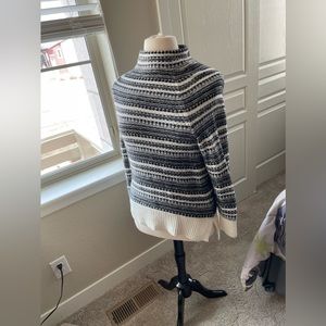 Talbots  Nordic Striped Pull Over